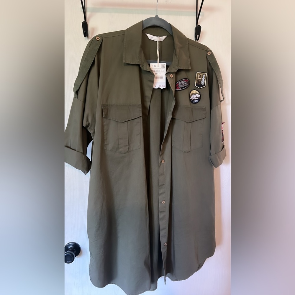 Zara oversize shirt | Size: XS | New with tag